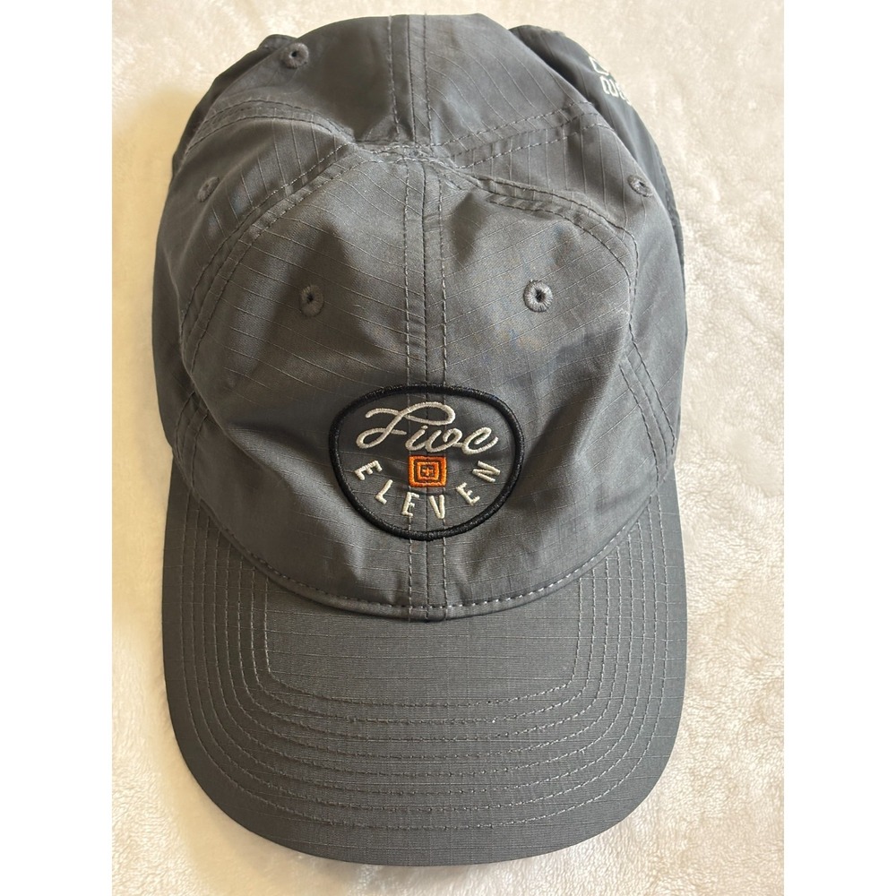 5.11 Tactical Series Five Eleven Baseball Cap Men One Size Gray Embroidered Logo